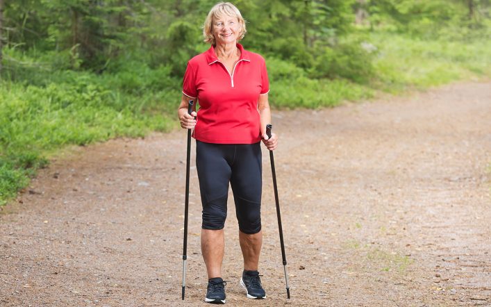 Nordic walking – spacer z kijkami po zdrowie